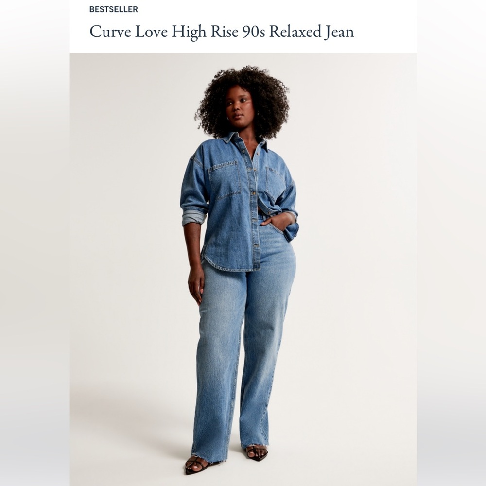 Like New Curve Love High Rise 90s Relaxed Jean